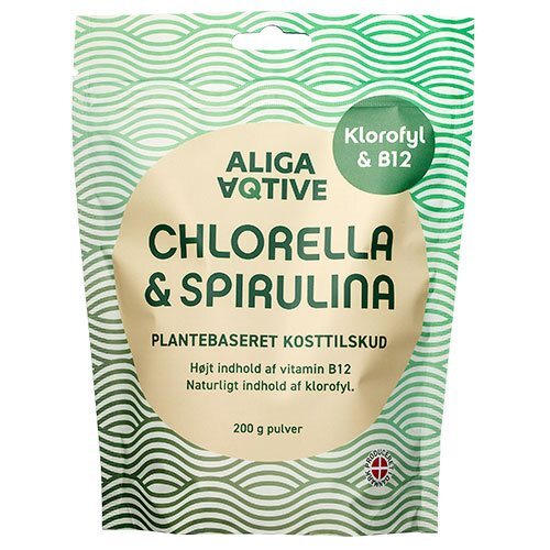 Chlorella   Spirulina Pulver 200 Gram