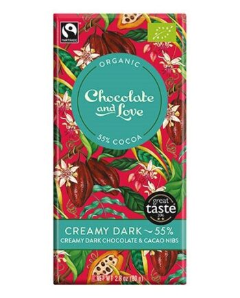 Chokolade Creamy Dark 55     80