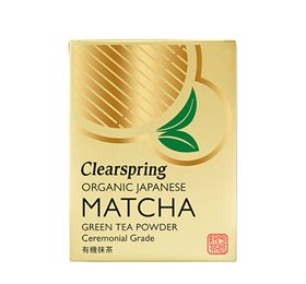 Clearspring Matcha Grøn Te Pulver 30g Guld Pk