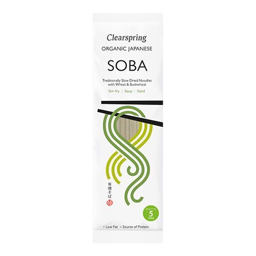 Clearspring Soba Nudler  Hvede   Boghvede     200g