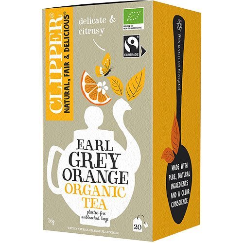Clipper Earl Grey Te    Appelsin    20br