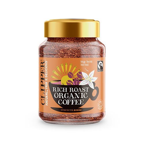 Clipper Instant Kaffe Rich Roast    100g