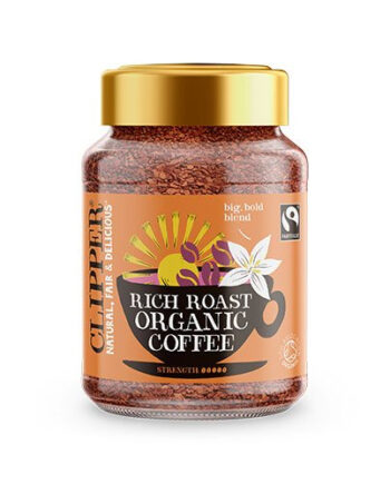 Clipper Instant Kaffe Rich Roast   100g
