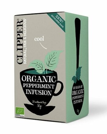 Clipper Pebermynte Te    30g