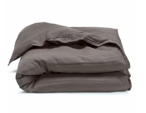 Cocoon Dynebetræk Til Barnevognsdyne 65x80  Beluga Brown