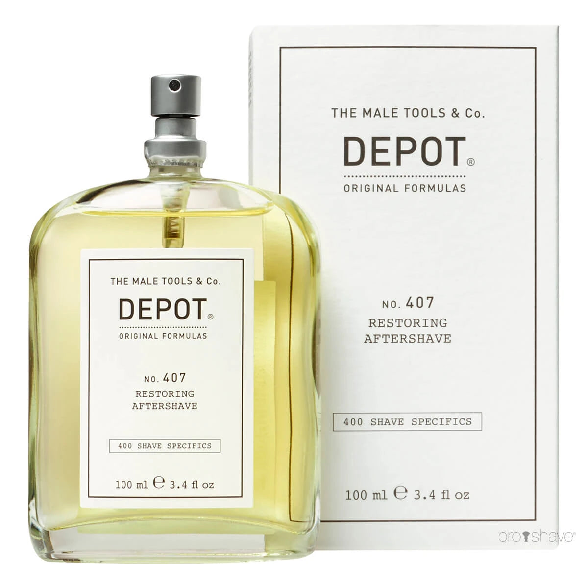 Depot The Male Tools   Co  Restoring Aftershave  No  407  100 Ml
