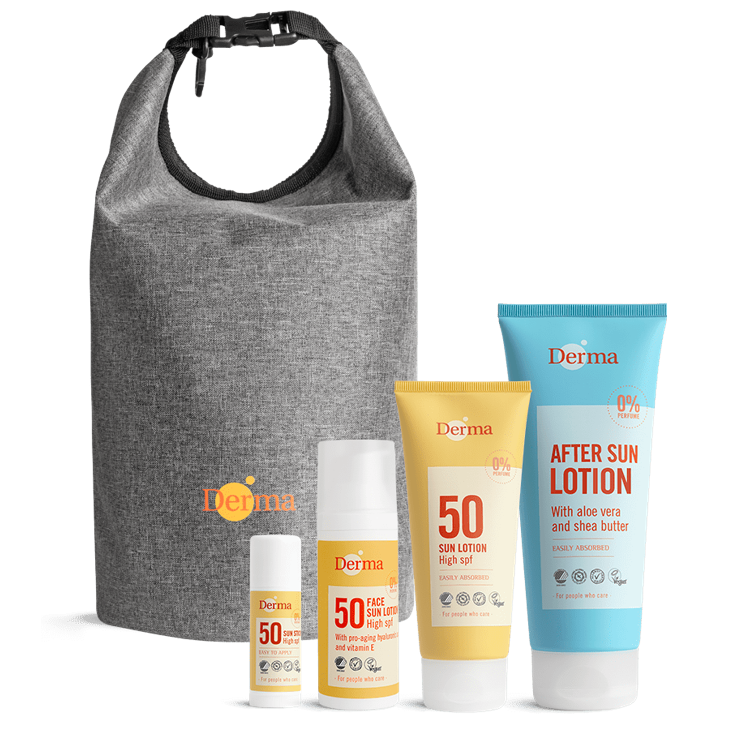Derma Active Summer Kit Spf50 Vandfast Solcreme