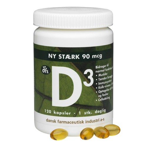 Dfi D3-vitamin 90 Mcg 120 Kaps