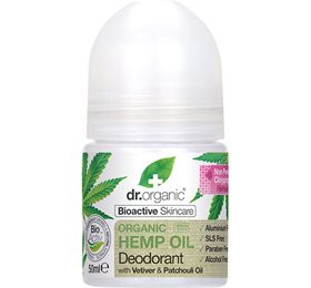 Dr Organic Deo Roll On Hemp Oil 50 Ml