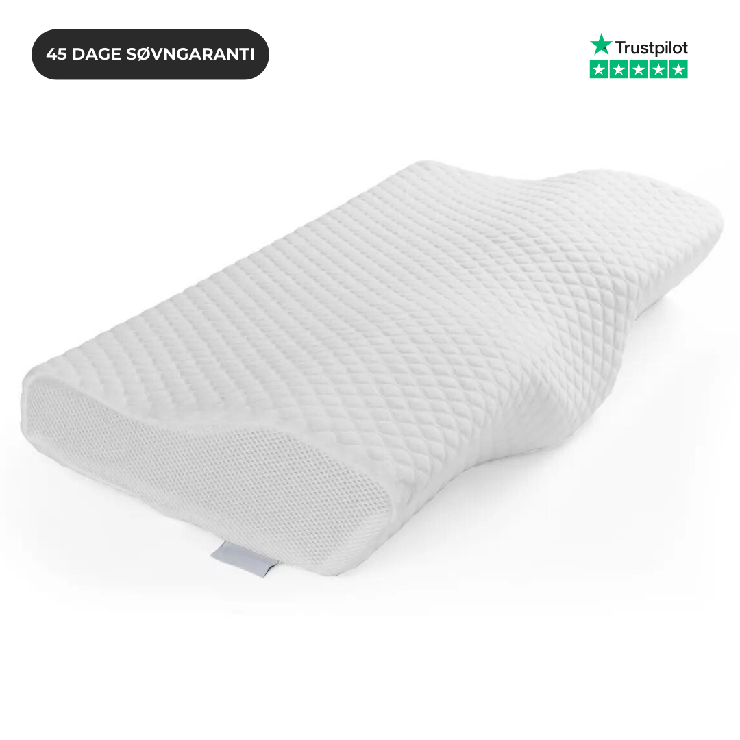 Ergo Pillow  Ergonomisk Støtte  Dybere Søvn  Bedre Restitution