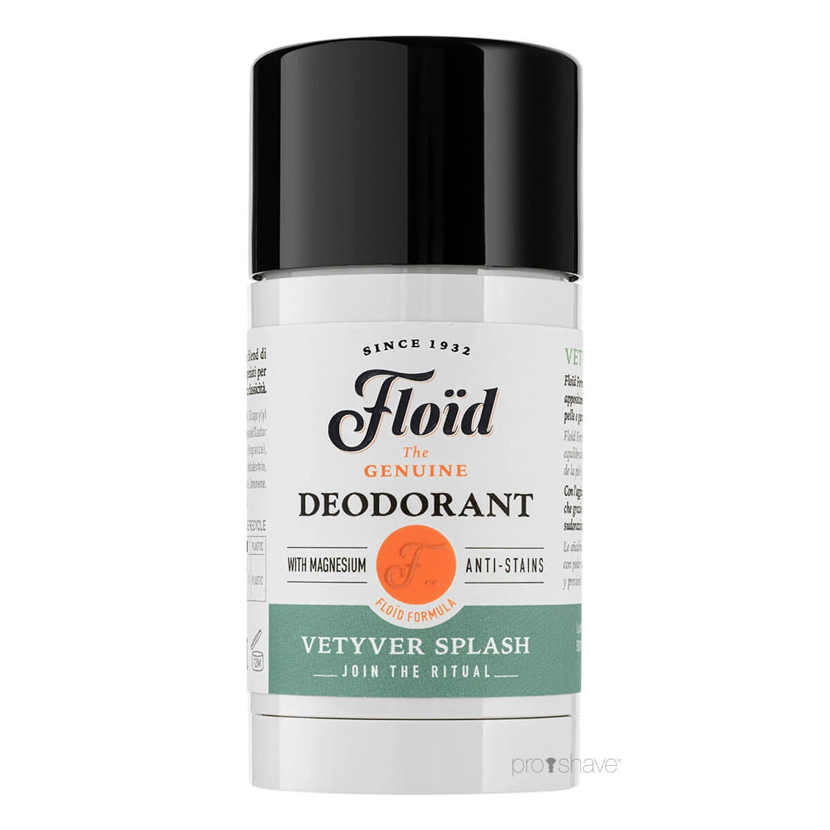 Floã Deodorant Stick Vetyver Splash 75 Ml