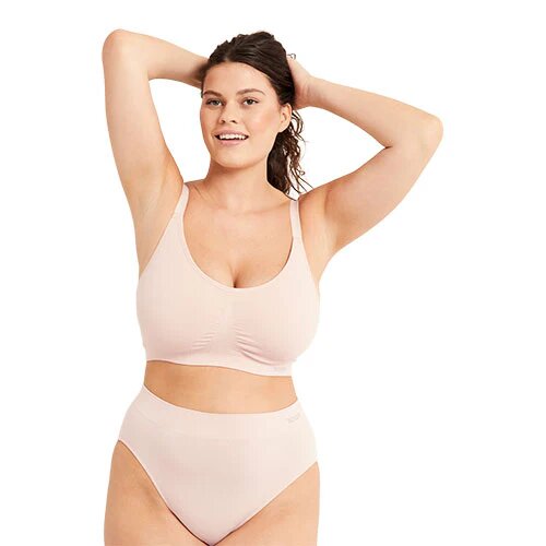 Full Bust Wireless Bra Nude Str