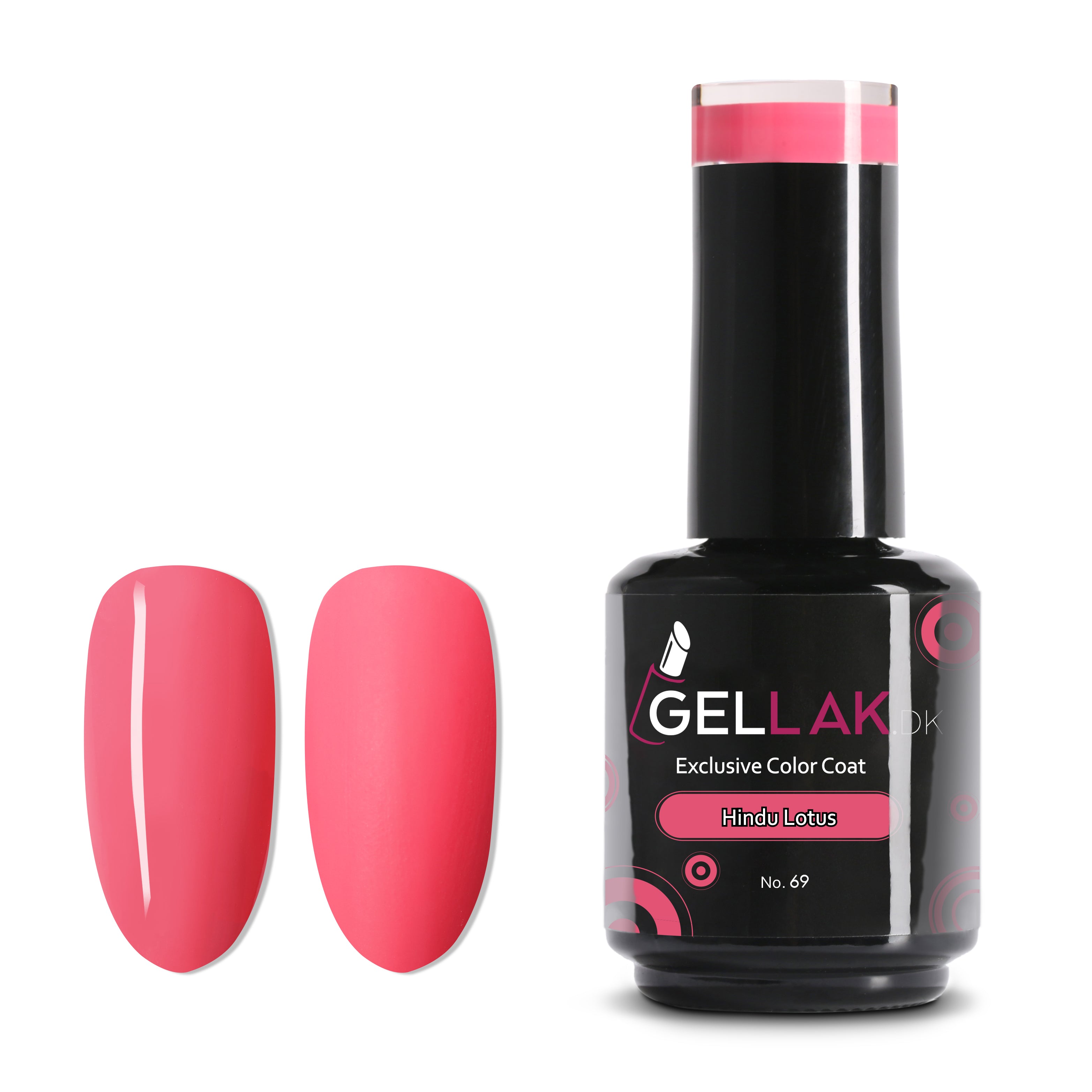 Gel Neglelak Pink   15 Ml   Hindu Lotus No  69   Gellak Dk