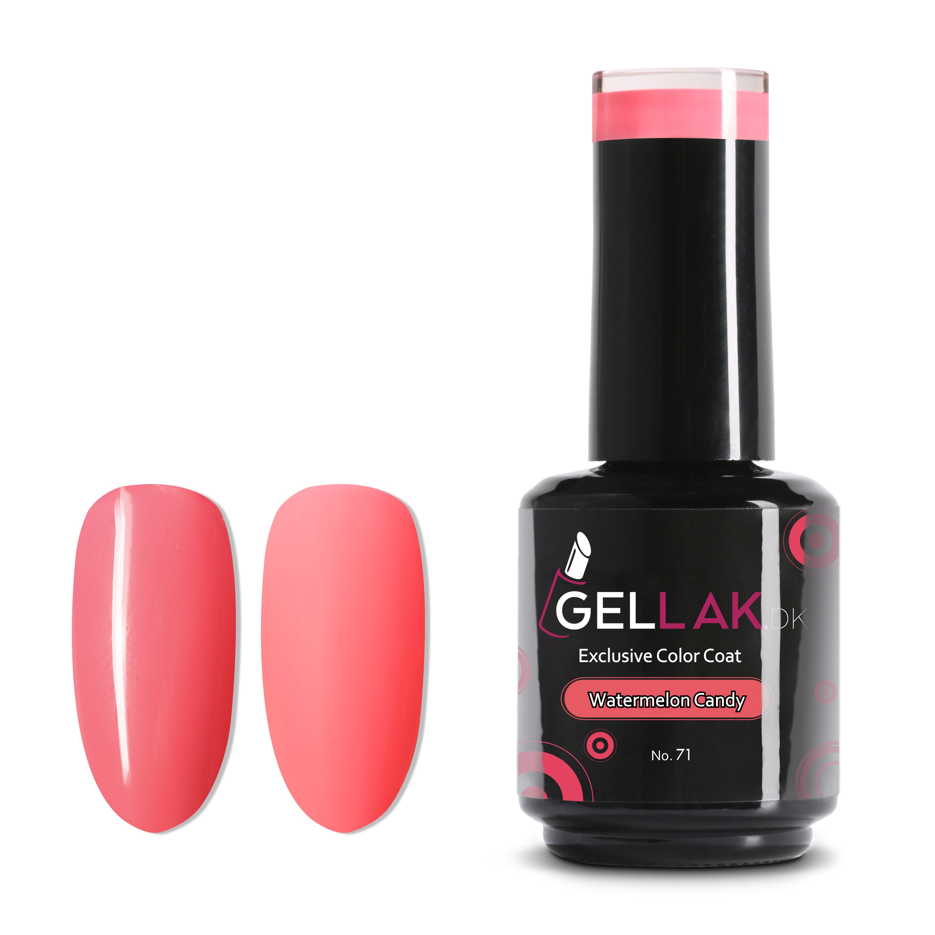 Gel Neglelak Pink   15 Ml   Watermelon Candy No  71   Gellak Dk