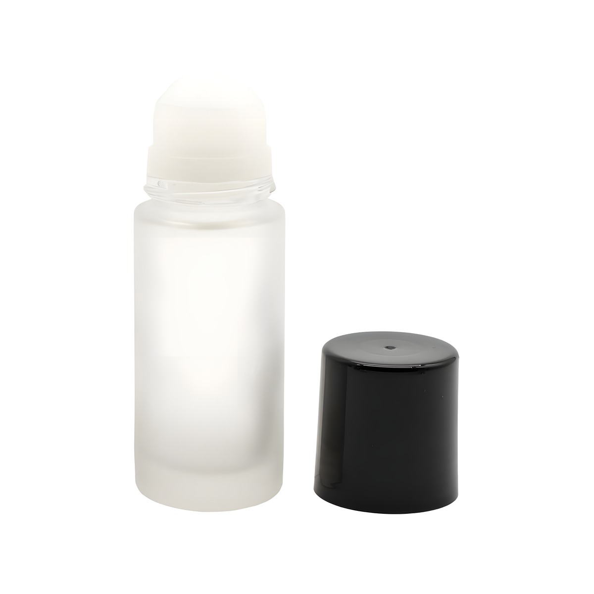 50 Ml  Matteret Glasflaske Med Rullehoved