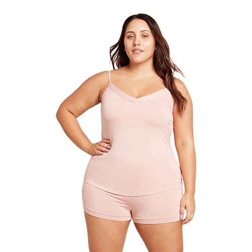 Goodnight Sleep Cami Dusty Pink Str  Xs