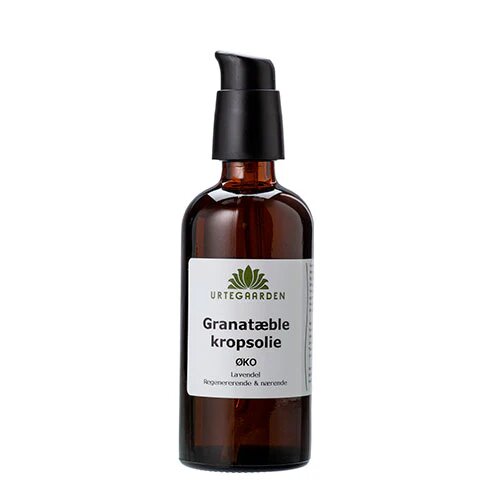 Granatæblekropsolie øko Lavendel 100 Ml