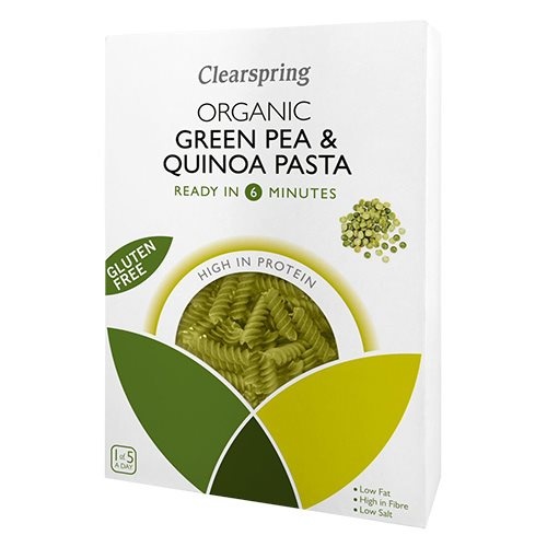 Grønne ærter   Quinoa Fusilli øk  250 Gram
