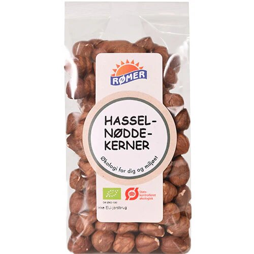 Hasselnøddekerner øko  200 Gram