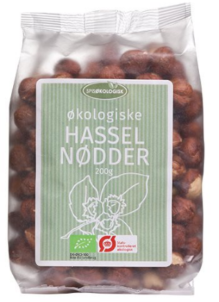 Hasselnødder   Spis økologisk  200g