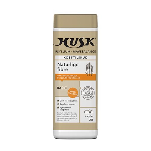 Husk Psyllium Mavebalance 225 Kapsler