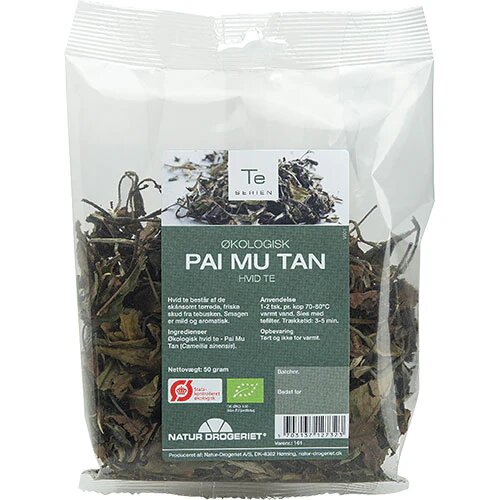 Hvid Te   Pai Mu Tan  øko  50 Gram