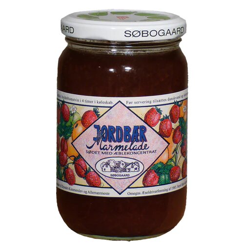 Jordbærmarmelade Sødet   æbleø