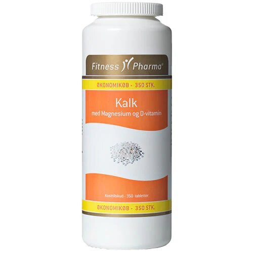 Kalk    Magnesium Og D3-vitamin Fitness Pharma 350 Tab
