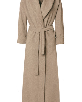 Karmameju Fleece Badekåbe  Him   Her  Beige