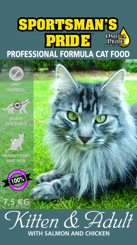 Kg Sportsman   Pride Professional Cat Food Til Killinger Og Katte
