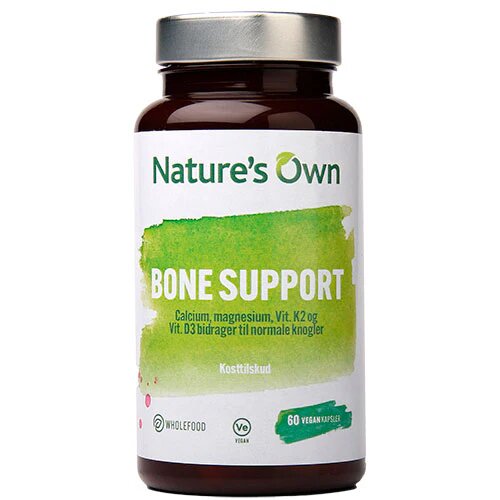 Knogler Bone Support Wholefood 60 Kapsler