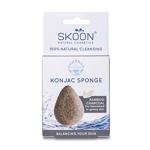 Konjak Svamp Bamboo Charcoal   Stk
