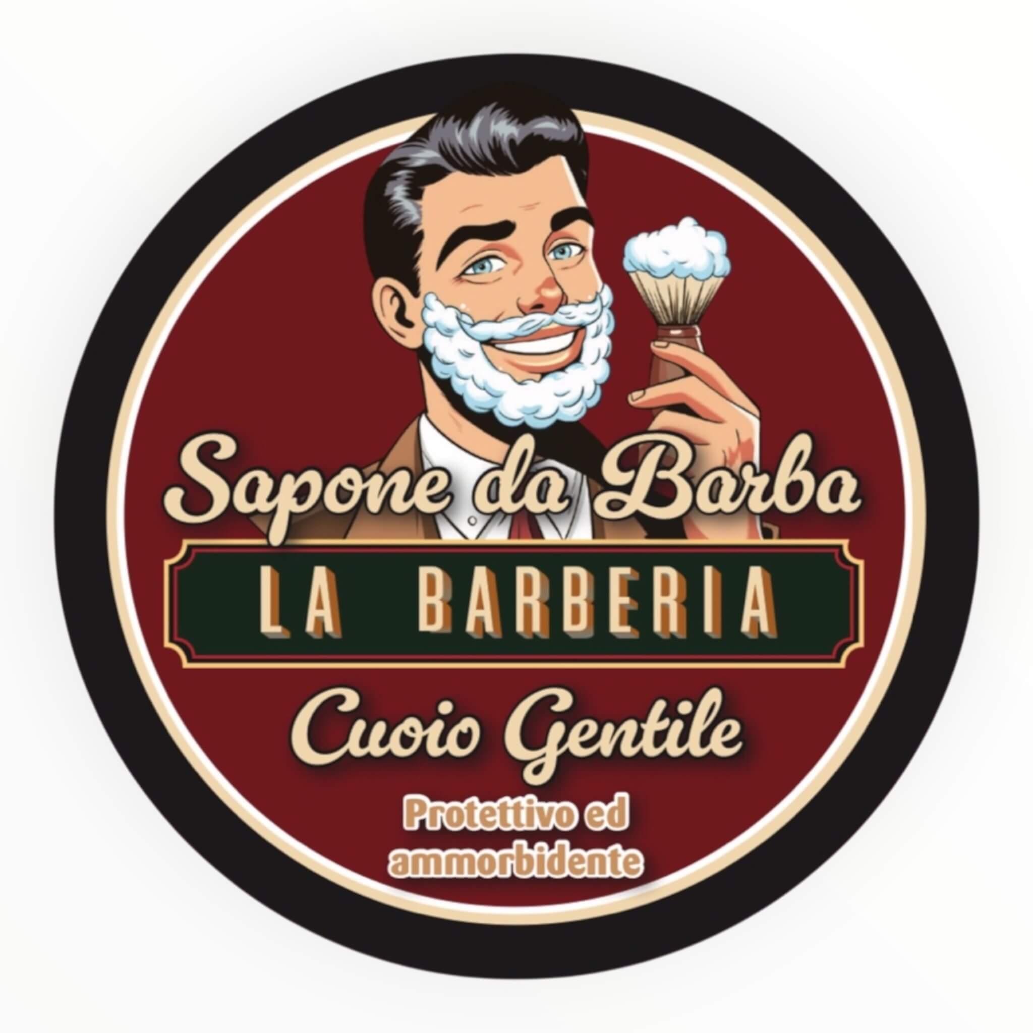 La Barberia Barbersæbe  Cuoio Gentile  150