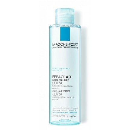 La Roche-posay Effaclar  - -  Rensevand Til Fedtet Uren Hud Flakon 200 Ml