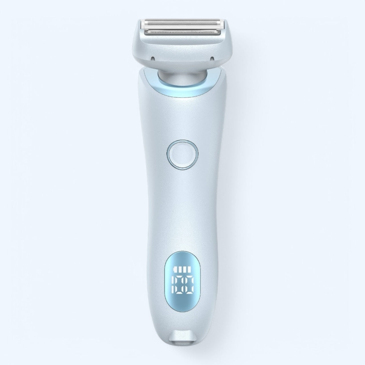 Ladyshaver Blå Med Batteridisplay