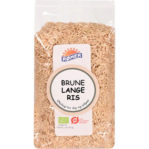 Lange Brune Ris øko  500 Gram