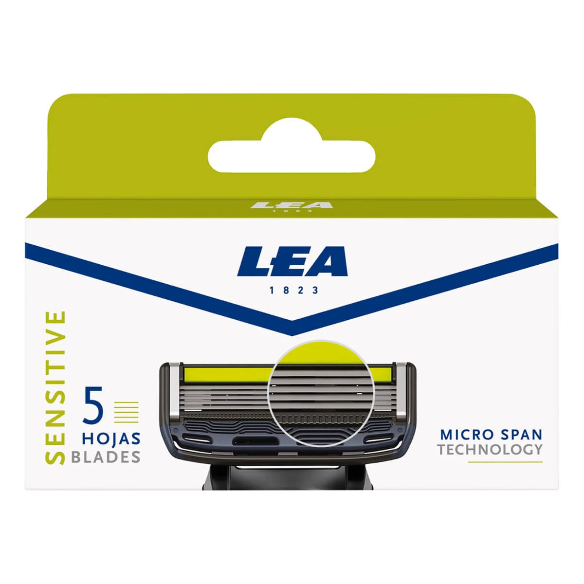 Lea Classic Sensitive    Cartridge Med   Barberblade    Klinger