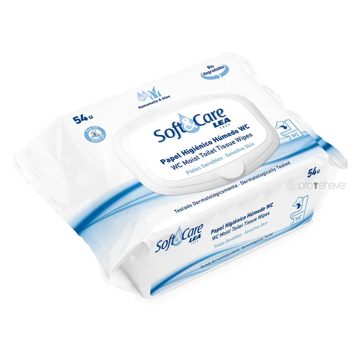 Lea Classic Wc Wipes Fugtet Toiletpapir  Wc Flushable  54 Stk