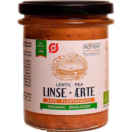 Linse-ærte Smørrepålæg øko  180 Gram