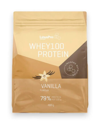 Linuspro Whey100 Vanilje 79  Protein 400g