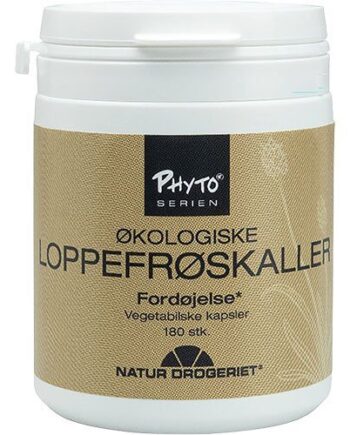 Loppefrøskaller Kapsler    180stk
