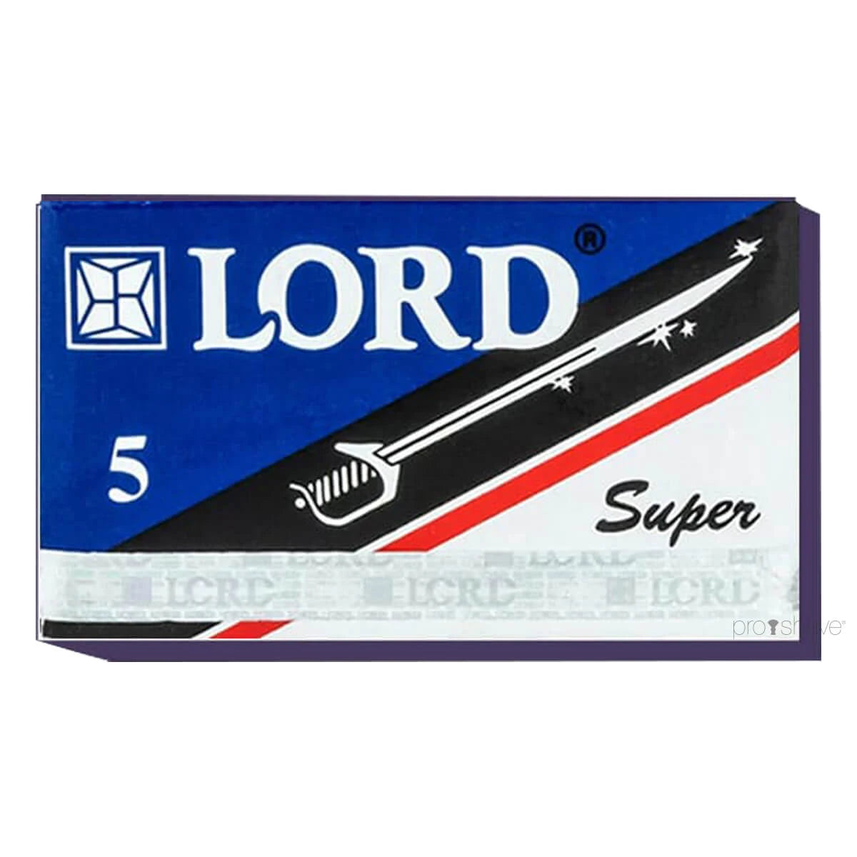 Lord Super Stainless De-barberblade  2x5 Stk   10 Stk