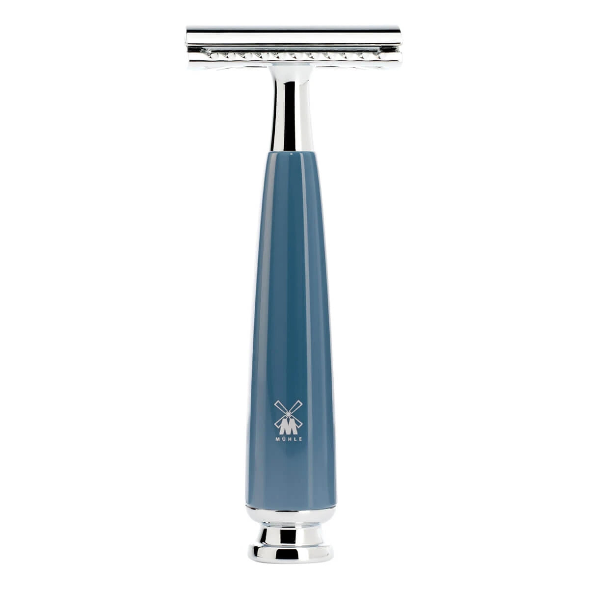 Mühle Shaving De-skraber Rytmo Petroleumsblå