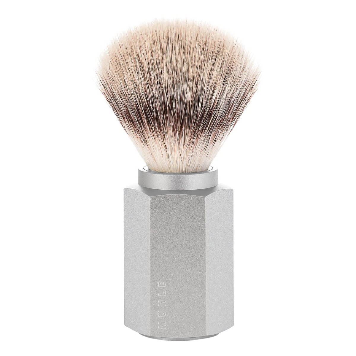 Mühle Shaving Mark Braun Silvertip Fibreâ  Barberkost  21 Mm  Hexagon  Sølv Aluminum