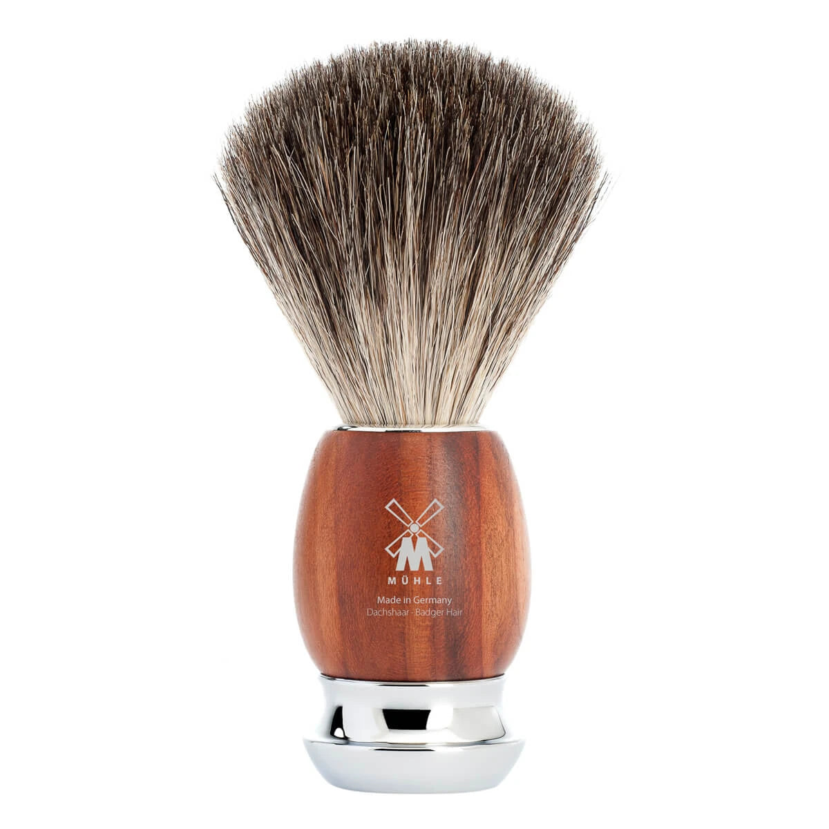 Mühle Shaving Pure Badger Barberkost  21 Mm  Vivo  Blommetræ