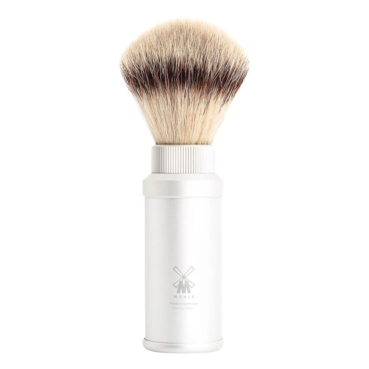 Mühle Shaving Rejsebørste Silvertip Fibreâ  21 Mm  Sølv