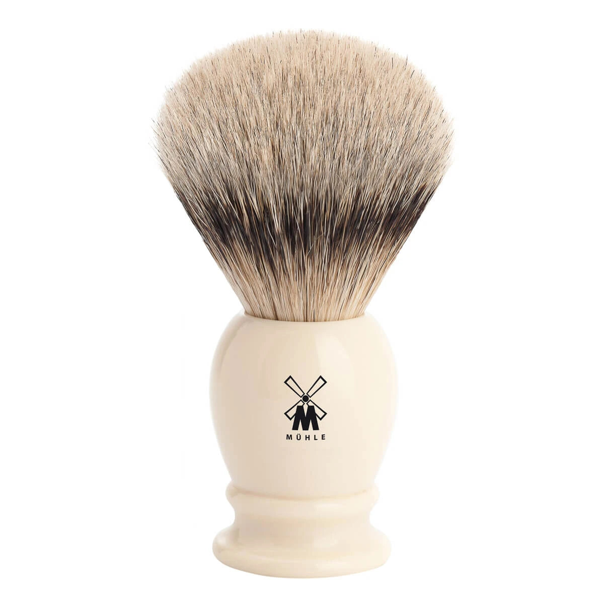 Mühle Shaving Silvertip Barberkost  23 Mm  Classic  Hvid Kunstharpiks
