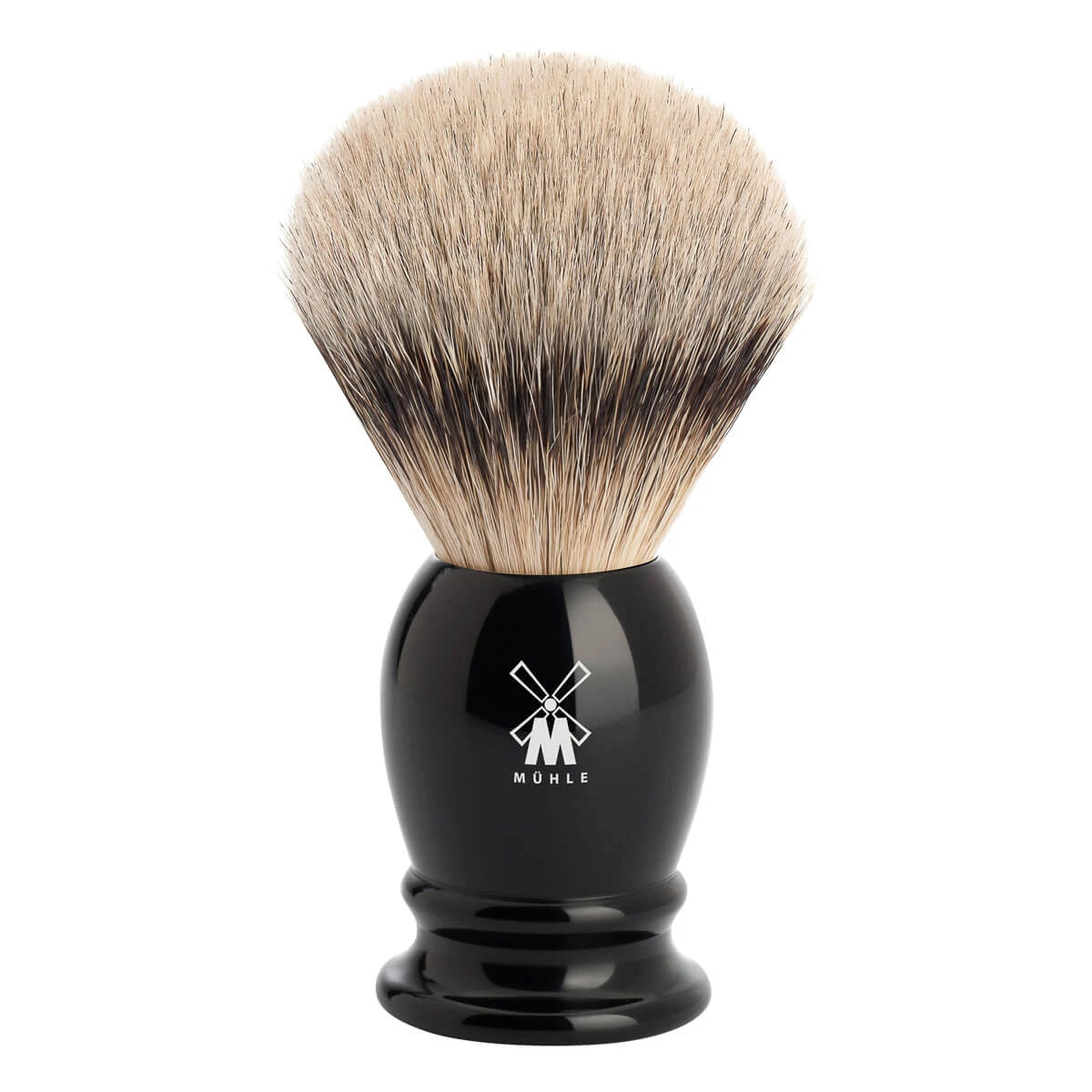 Mühle Shaving Silvertip Barberkost  21 Mm  Classic  Sort Kunstharpiks