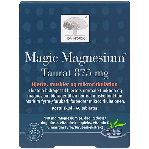 Magic Magnesium Taurat 60 Tabletter