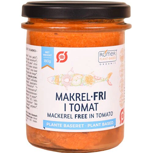 Makrel-fri   Tomat  øko  180 Gram